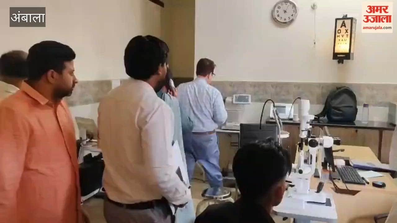 In Ambala, the Deputy Director inspected the Cantt, City, and Mullana hospitals and assessed the functionality of the equipment.