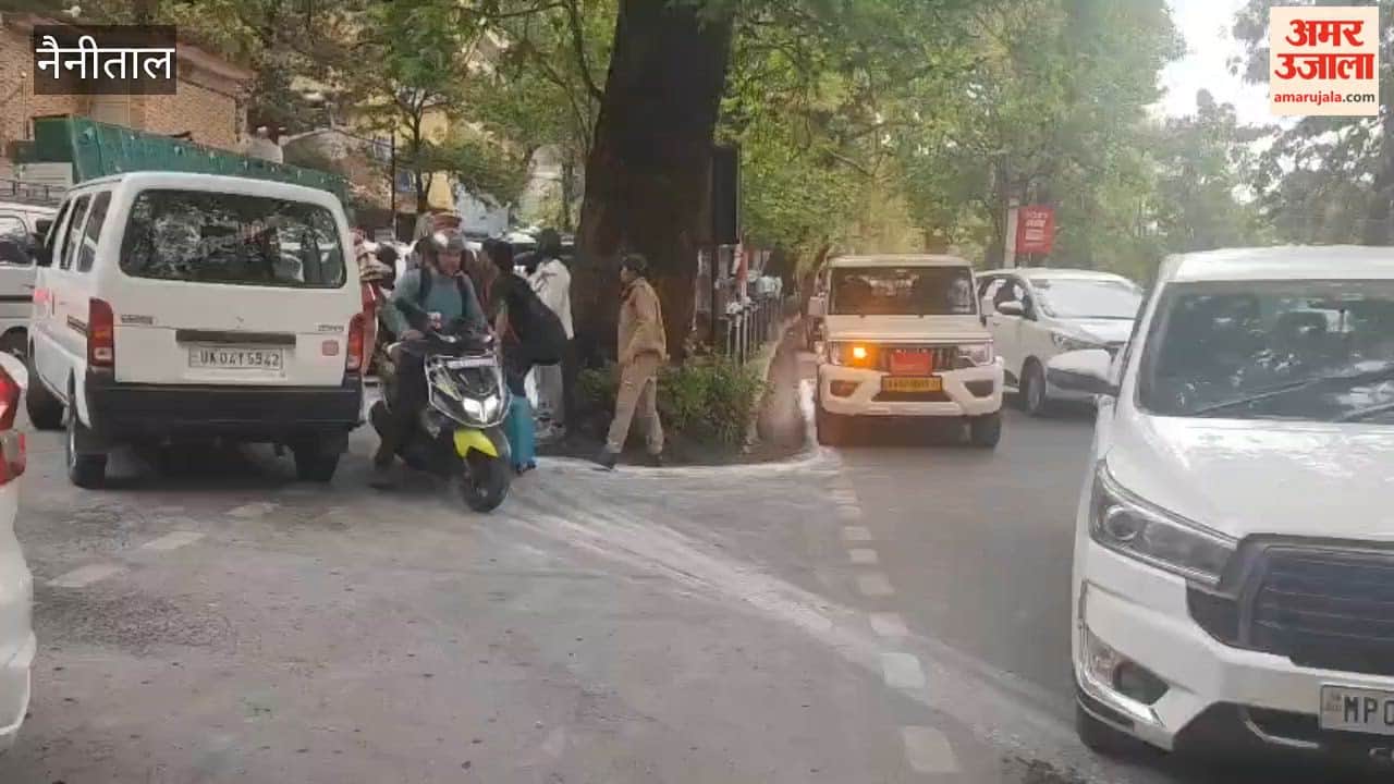 Nainital is packed with tourists this weekend, with vehicles stopped on the outskirts as parking is full