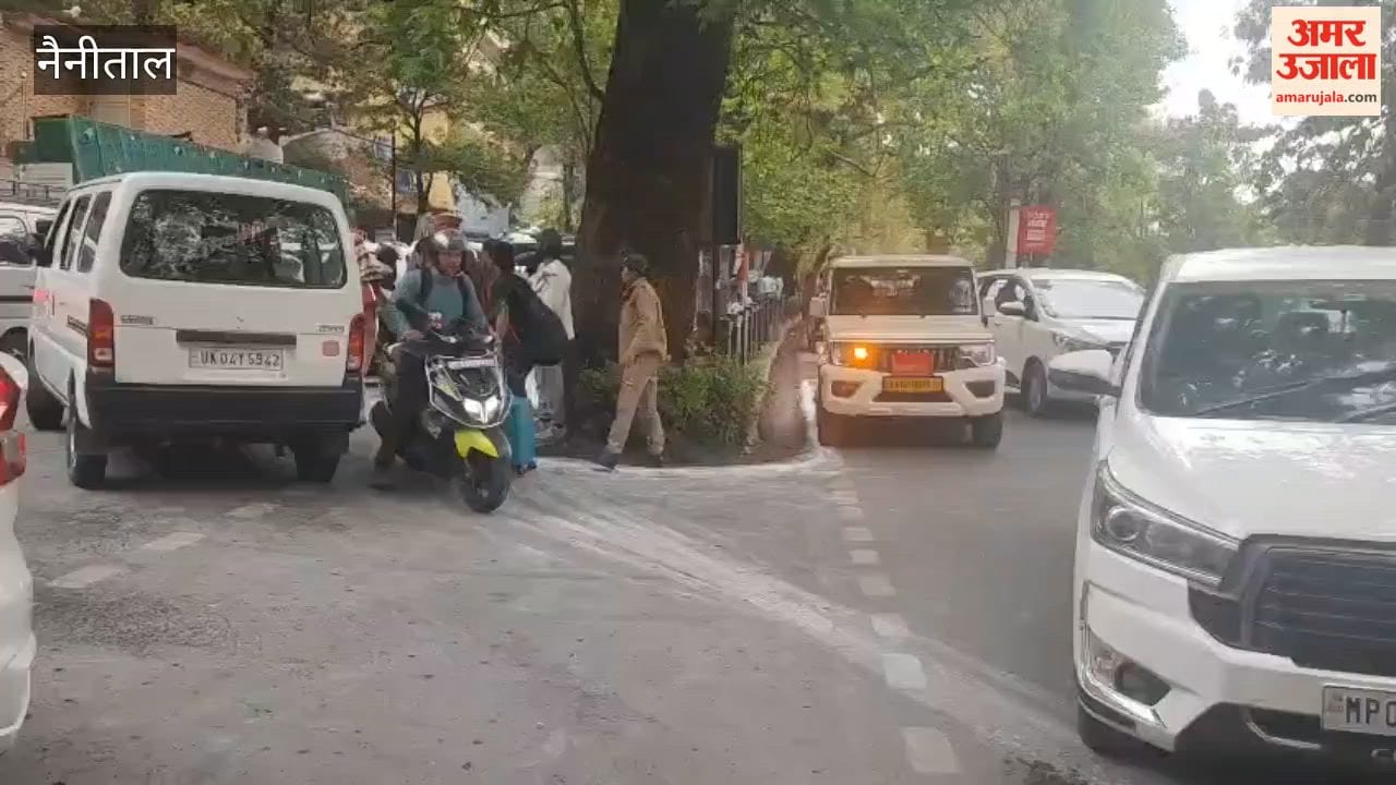 Nainital is packed with tourists this weekend, with vehicles stopped on the outskirts as parking is full