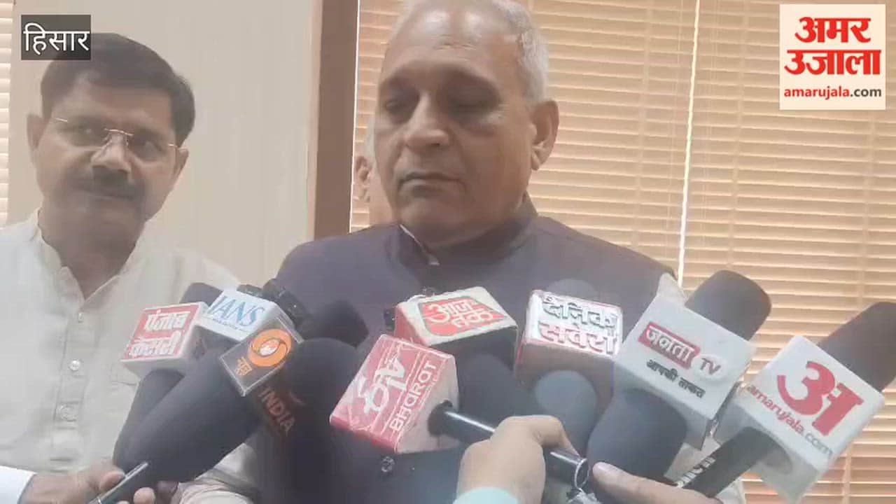 Minister Ranbir Gangwa in Hisar