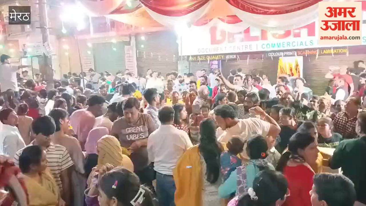 Meerut: Worship held at Panchmukhi Hanuman Temple on Hanuman Jayanti; community feast organized