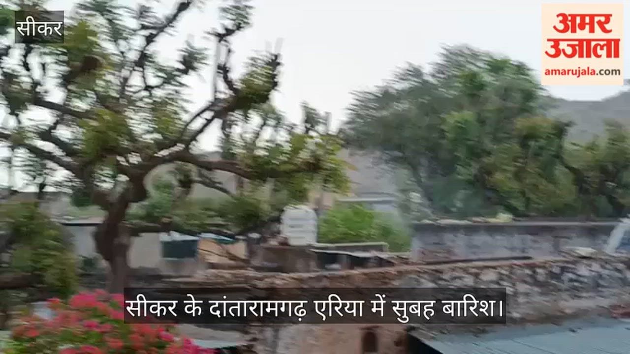 Western Disturbance Impact Heavy Rain in Sikar Orange Alert Issued Relief from Humidity