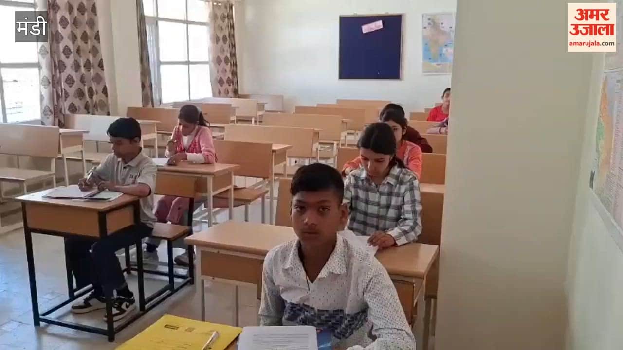 Mandi Talent Hunt in Dharampur 800 Students Appear for Entrance Exam