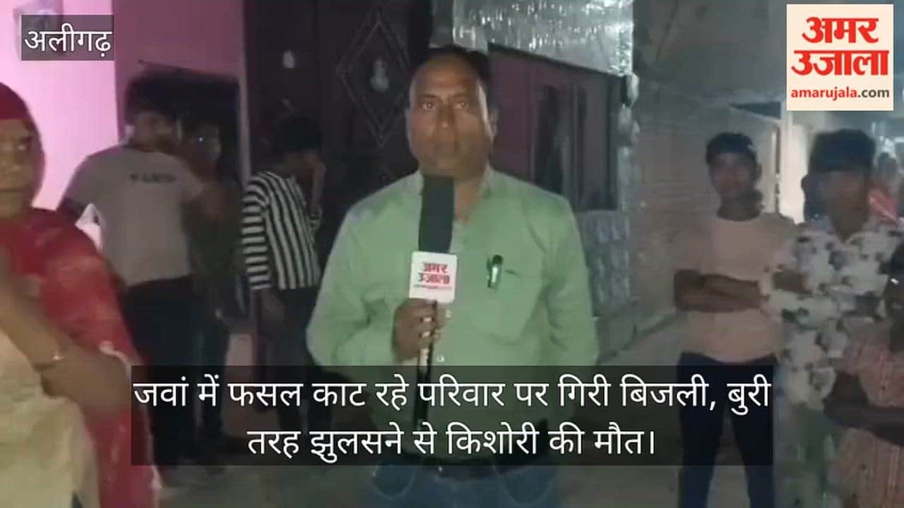 जवां में फसल काट रहे परिवार पर गिरी बिजली, बुरी तरह झुलसने से किशोरी की मौत