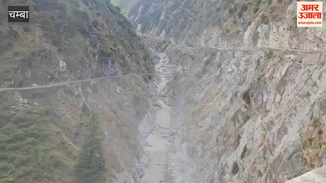 Video Under-construction Sinyur Bridge in Chamba falls victim to landslide; PWD suffers losses worth lakhs