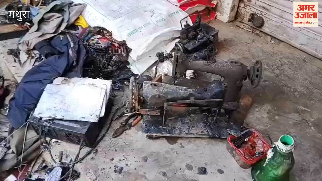 Massive Fire Breaks Out at Two Places Due to Short Circuit