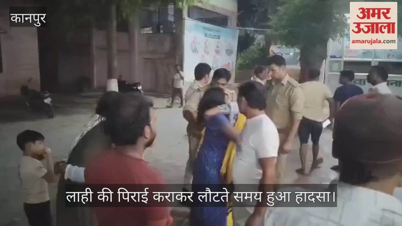 Kanpur Accident Bike Crashes into Wood Laden Tractor Trolley Two Youths Meet Tragic End