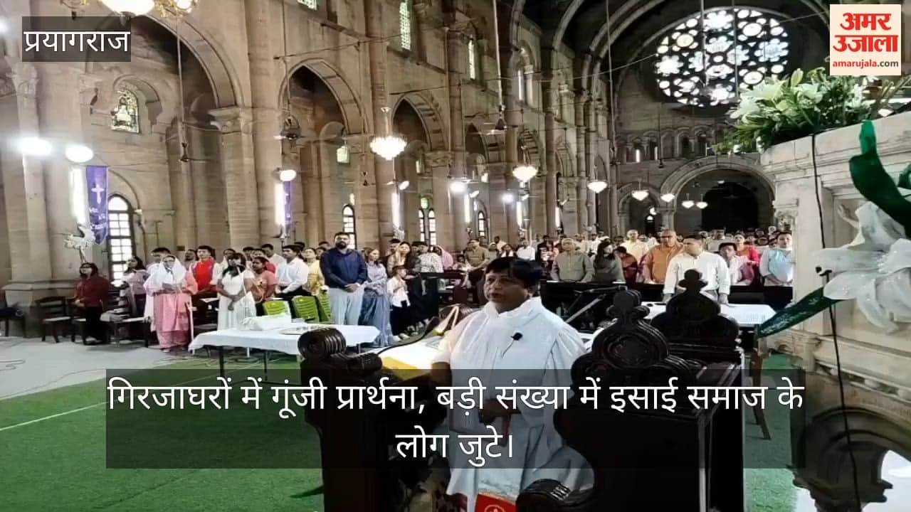 Prayers resounded in churches, large numbers of Christians gathered.