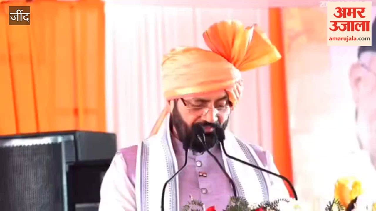 CM Saini slams INLD and Congress in Jind