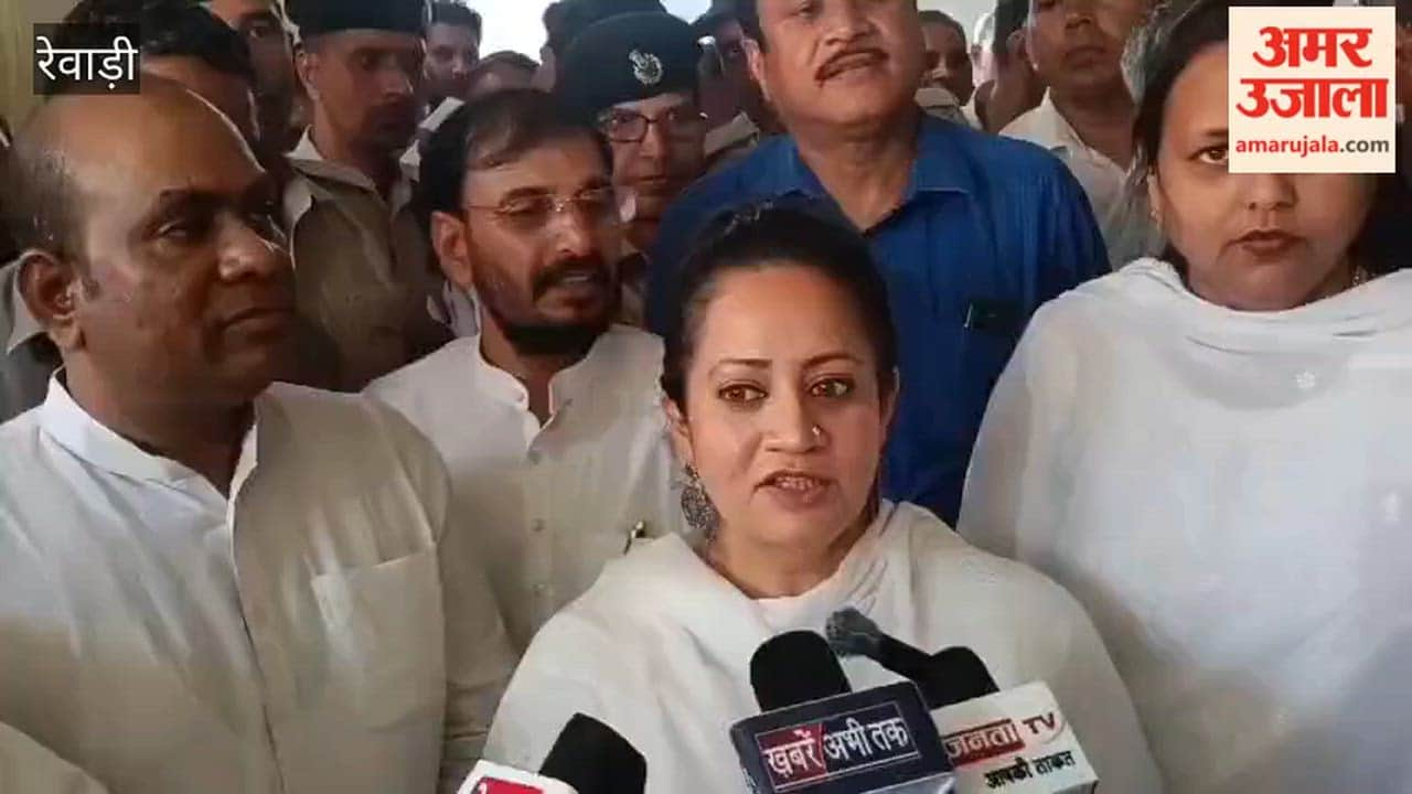 Minister Aarti Singh Rao's Rewari visit
