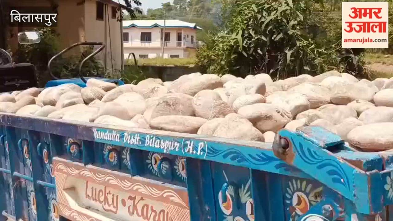 Bilaspur Two tractors loaded with illegally mined material seized Jhandutta Police take action