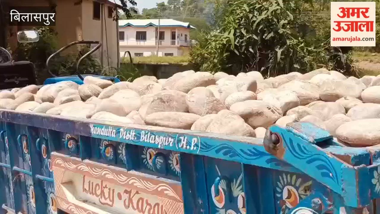 Bilaspur Two tractors loaded with illegally mined material seized Jhandutta Police take action