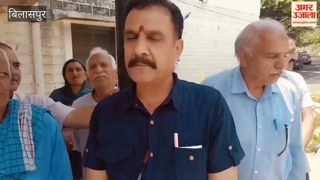 Bilaspur Problems escalate as water from the main road flows towards the Bhandodi connecting road