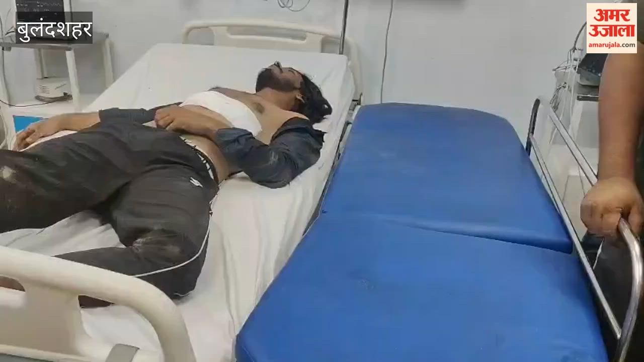 Youth shot in Bulandshahr following a dispute over moving a car; ADG inspects the scene.