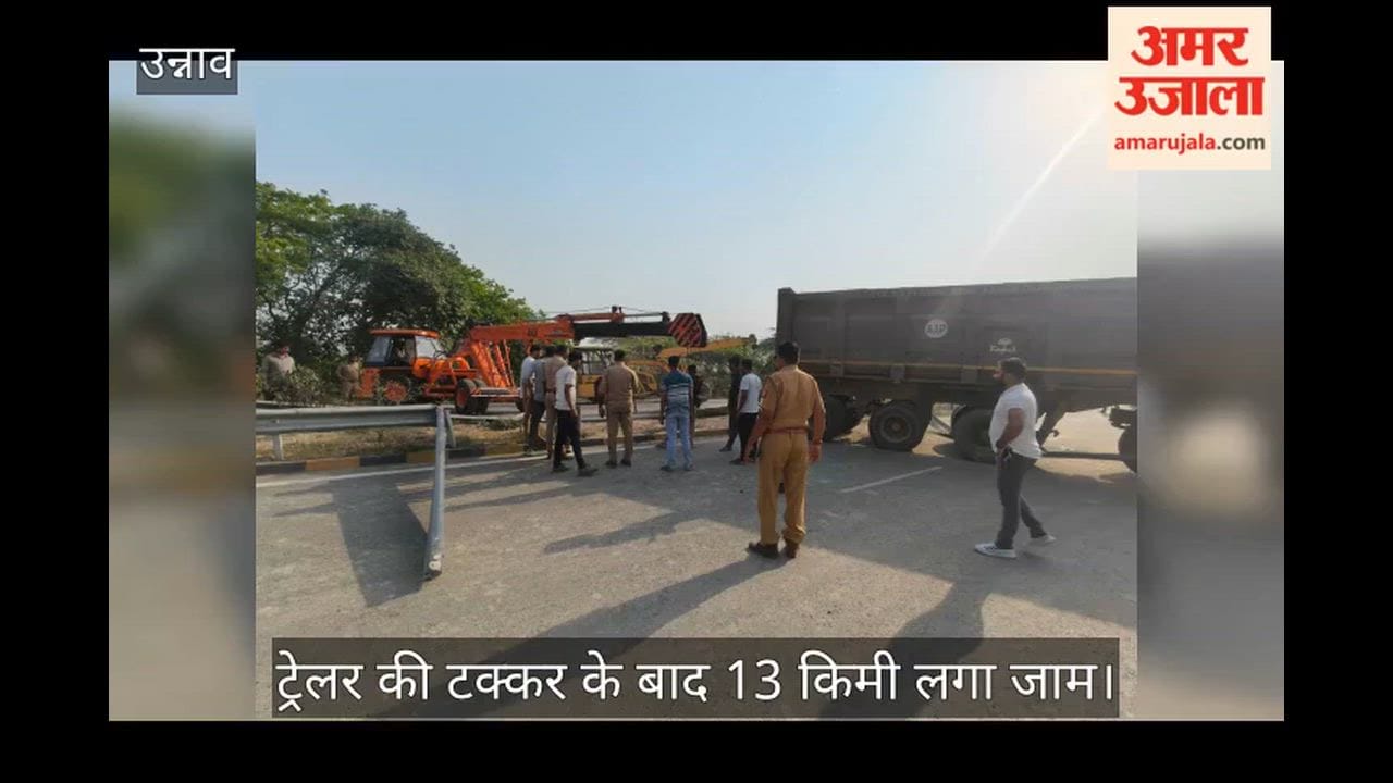 Unnao accident speeding dumper rams into stationary dumper driver died and two injured