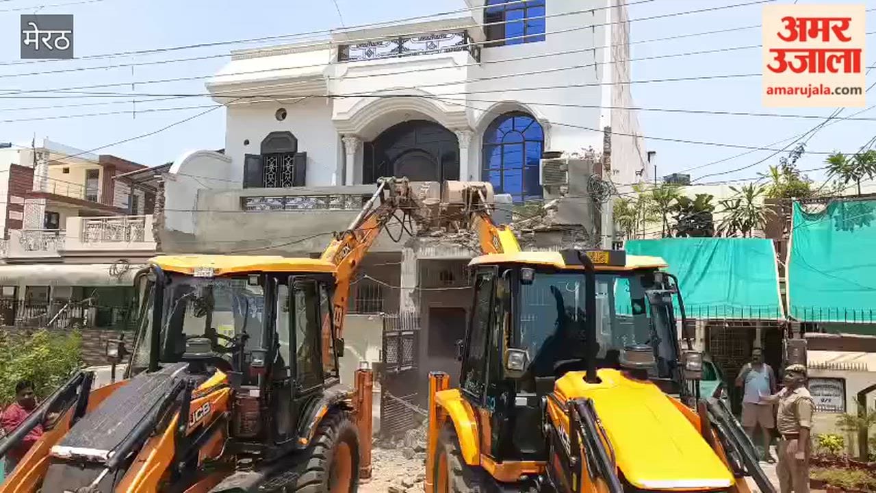Bulldozer Action at History-Sheeter Amit Mirinda’s House as Setback Drive Begins in Central Market