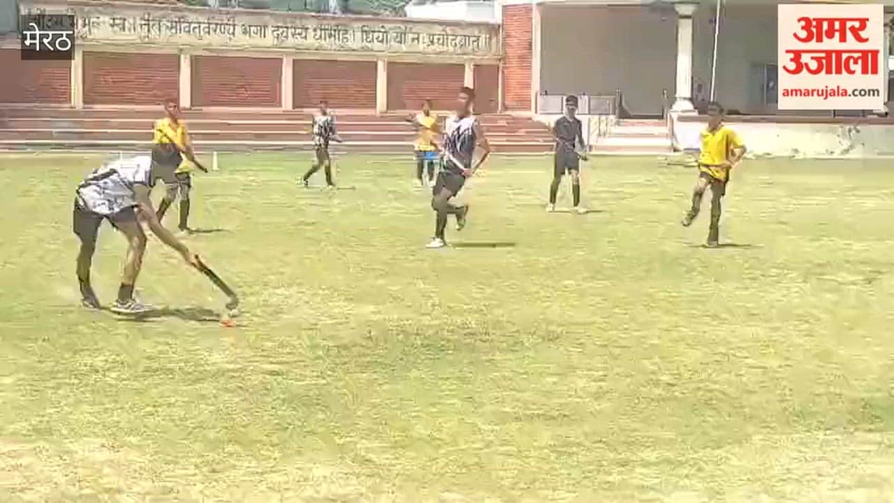 Meerut:Players Display Skill and Spirit in Vani Goyal Memorial Hockey Tournament