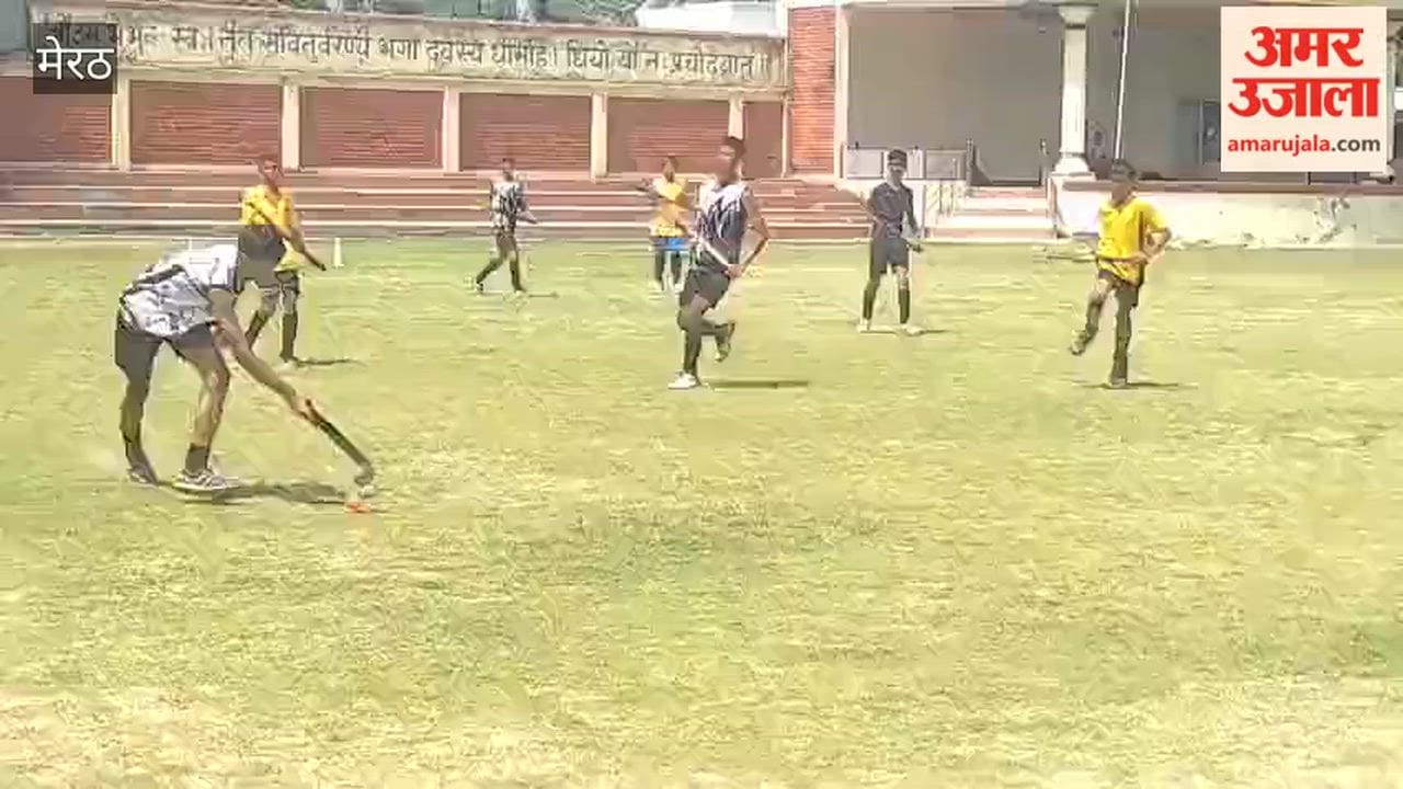 Meerut:Players Display Skill and Spirit in Vani Goyal Memorial Hockey Tournament