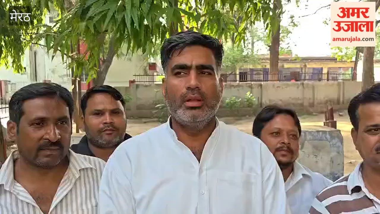 Meerut:  Atul Pradhan Reaches Tehsil Over Alleged Encroachment on Pond Land, Seeks Action
