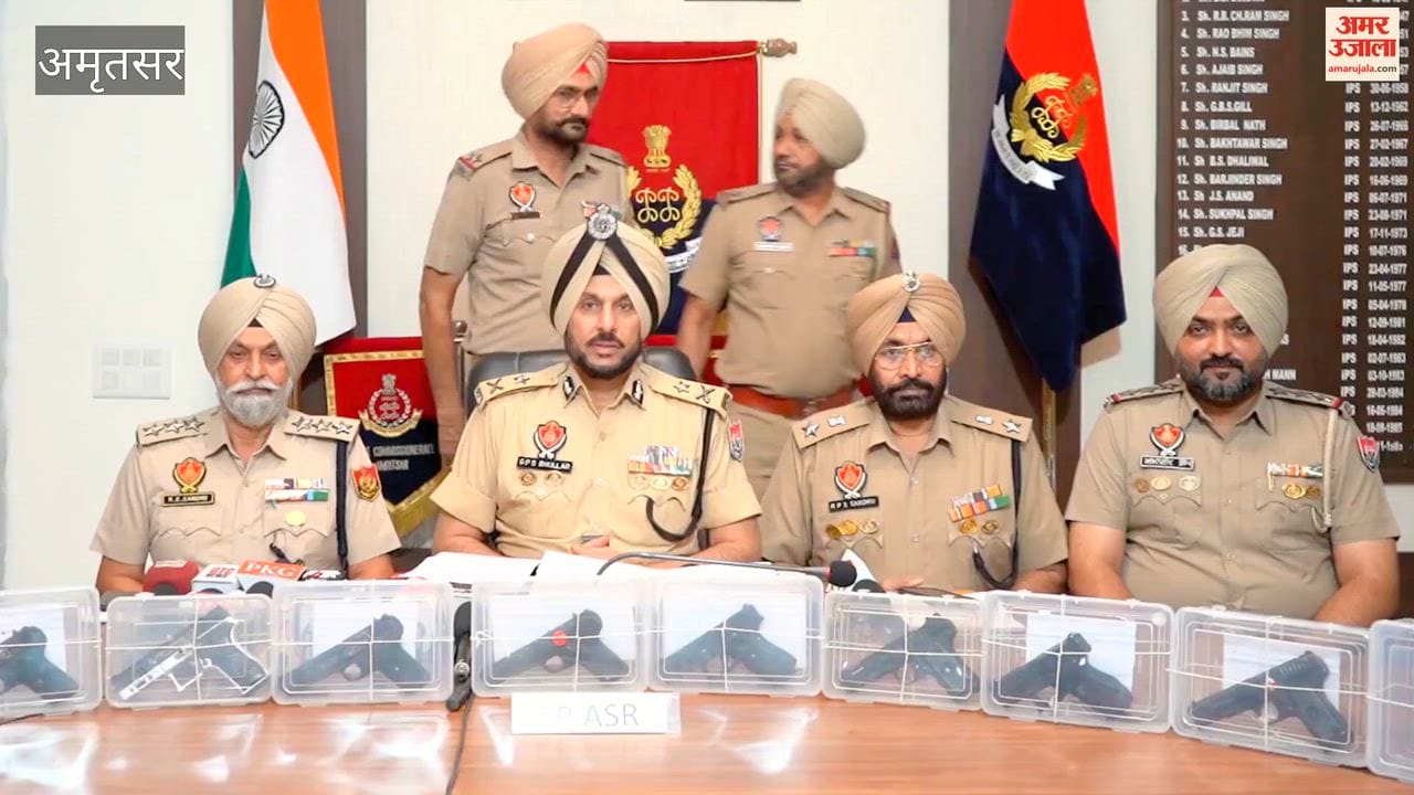 International arms smuggling module busted in Amritsar; eight accused arrested.