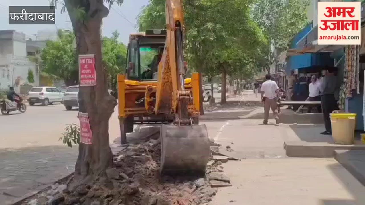 Anti-encroachment drive launched for footpath construction in Ballabhgarh