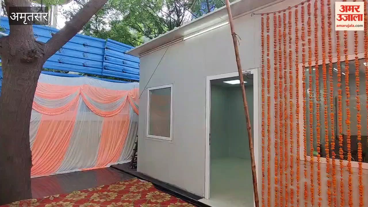 New police outpost opened at the Amritsar bus stand; passenger safety to be further strengthened.