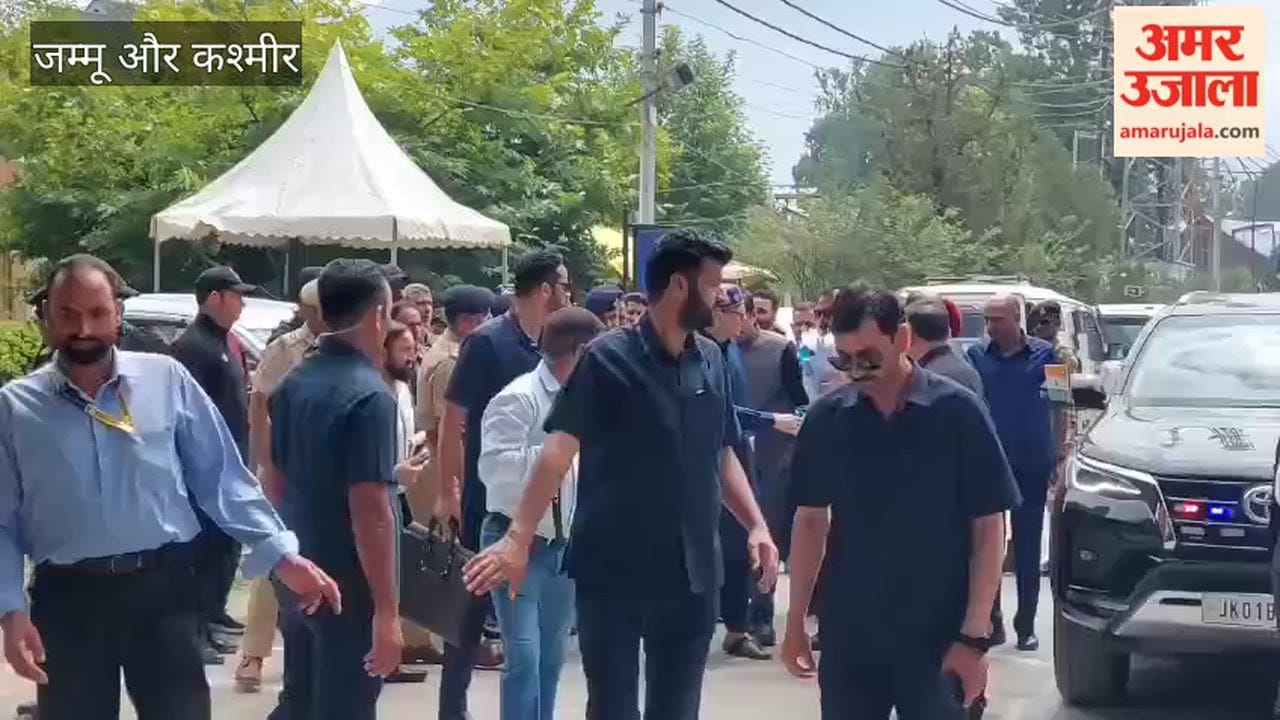 CM Omar Abdullah visits Kheer Bhawani Temple at Tulmulla and reviewed preparations ahead of the annual Mela
