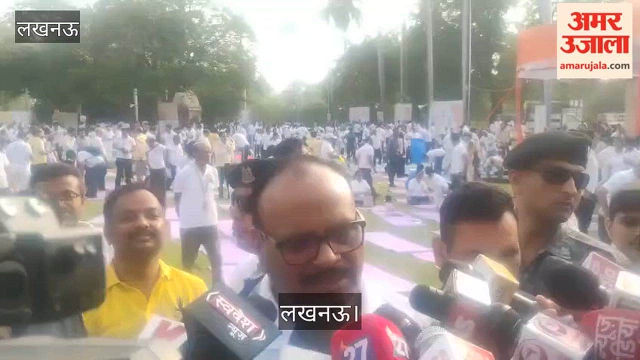 लखनऊ:योग अभ्यास में शामिल हुए डिप्टी सीएम बृजेश पाठक ने कहां कि नीट को लेकर सरकार ने की तैयारी