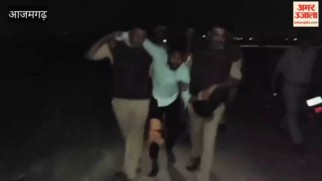 Encounter in Azamgarh  injured criminal arrested