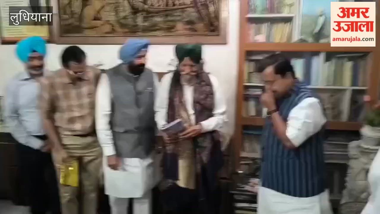 Agricultural economist Dr. S.S. Johl met BJP President Nitin Nabin in Ludhiana.