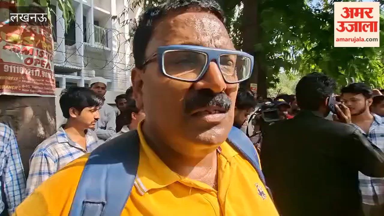 लखनऊ में कोचिंग सेंटर में लगी भीषण आग, अलोक श्रीवास्तव ने बताई आंखों देखी