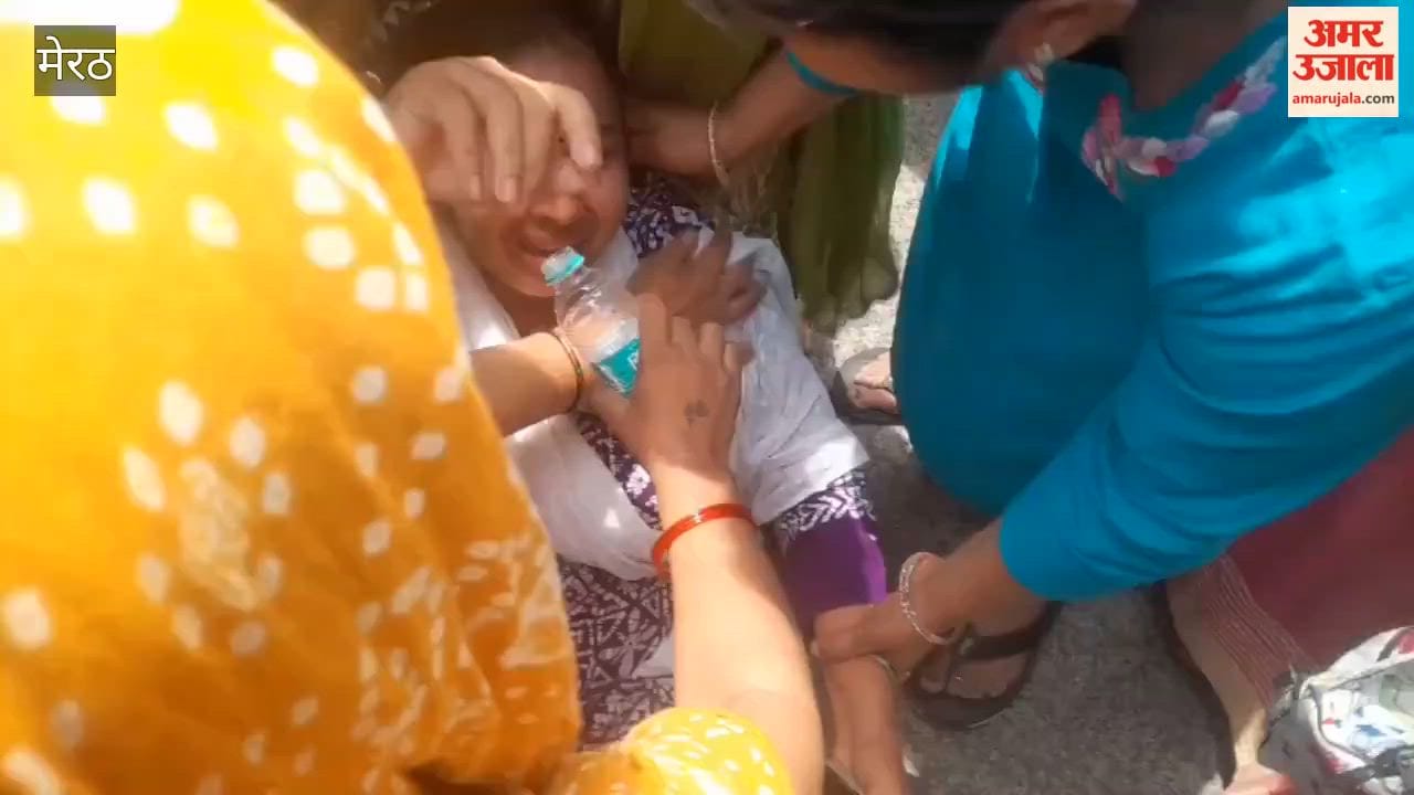 Meerut: Trader Falls Ill During Demolition Drive, Family Takes Him Away in E-Rickshaw After Heated Exchange