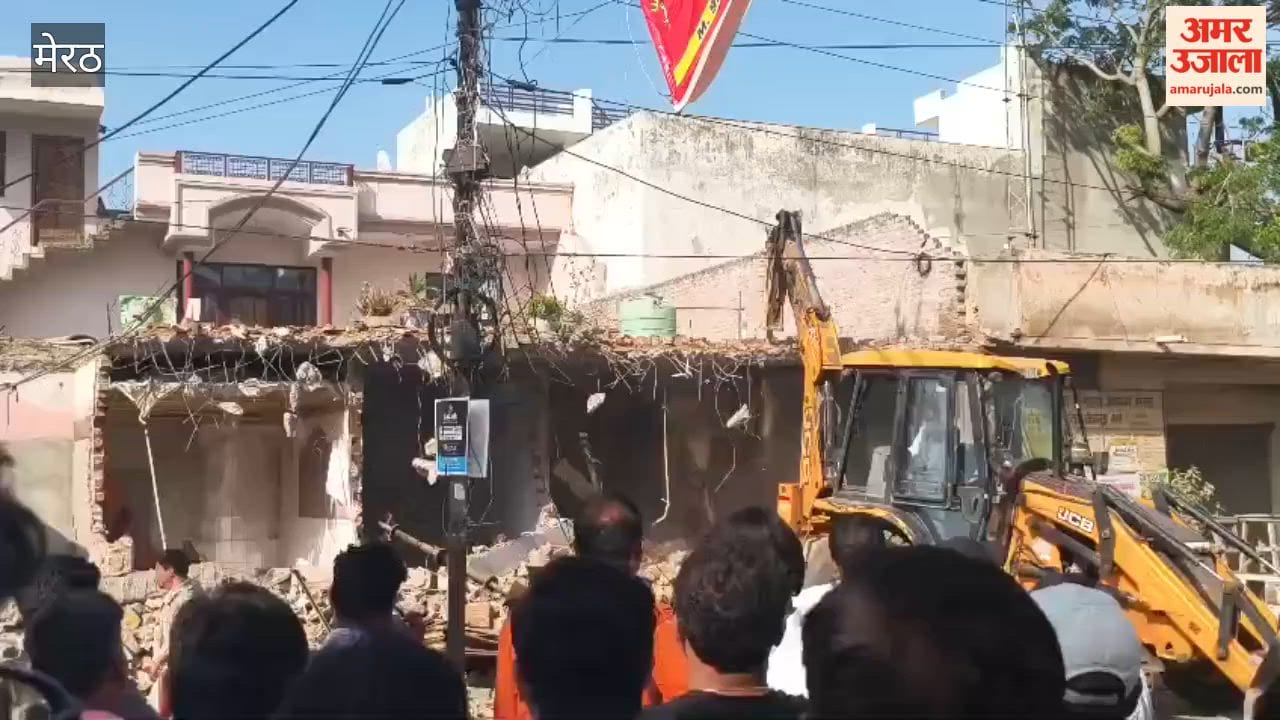 Meerut: Decades-Old Shops Demolished After Two-Hour Notice Amid Heated Arguments