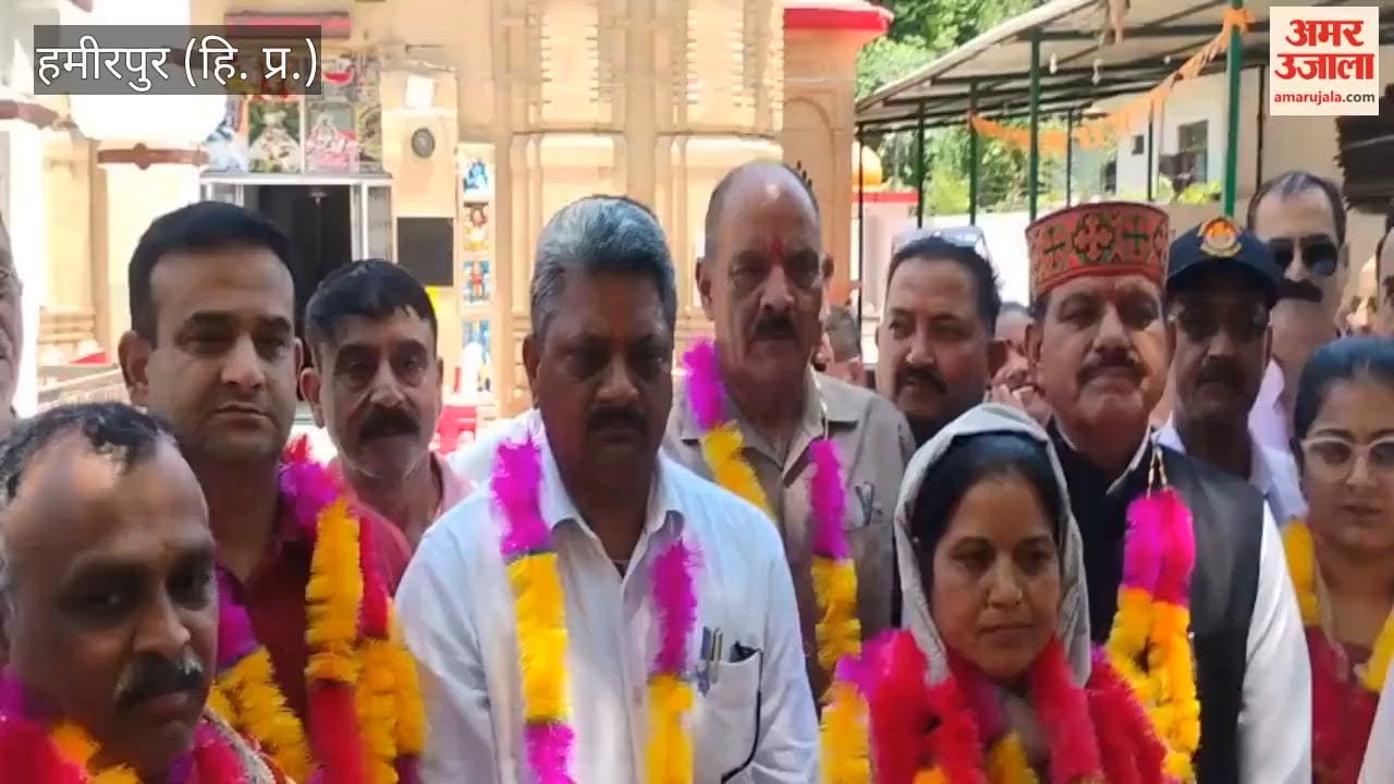hamirpur sujanpur municipal council congress neelam president vinay kumar vice-president