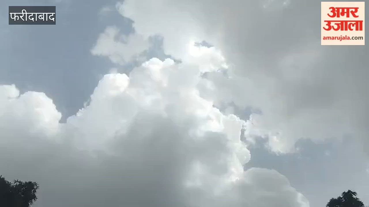 Weather takes a turn in Faridabad; clouds gather in sky