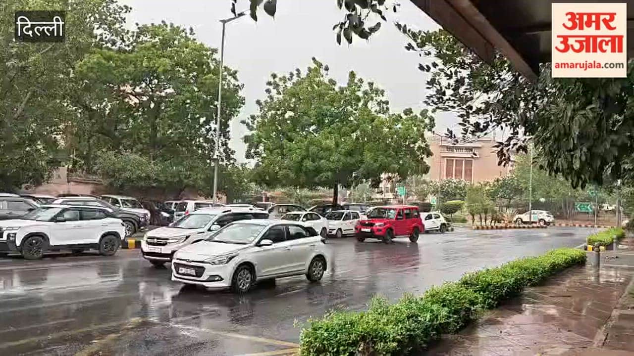 Weather changes in Delhi-NCR heavy rain follows strong winds