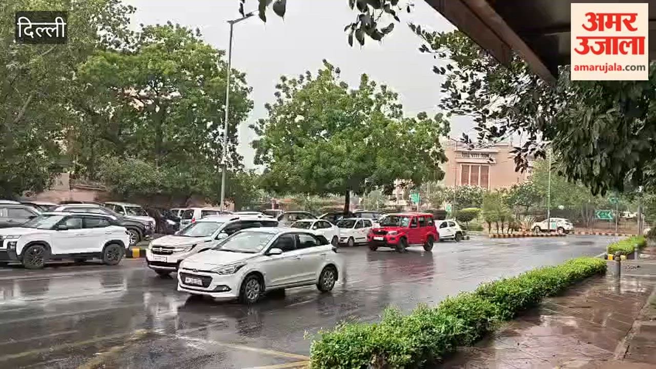 Weather changes in Delhi-NCR heavy rain follows strong winds