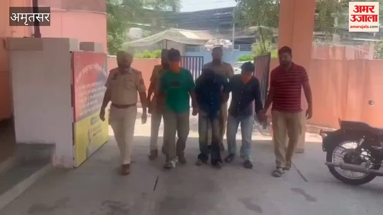 Three accused arrested in Amritsar viral video case.