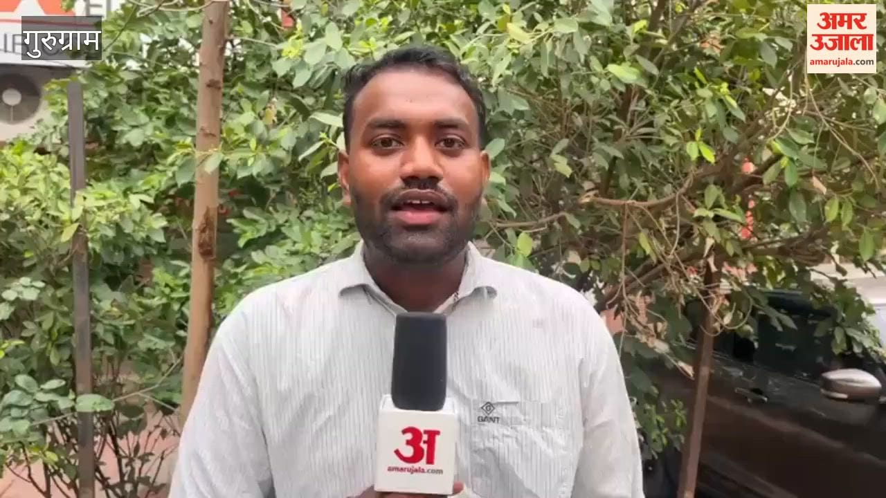 Temperature drops in Gurugram due to strong winds and rain