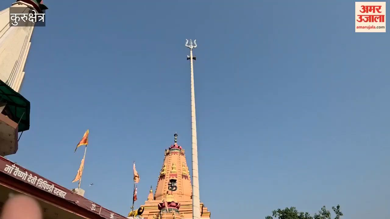 108-foot-high dome of the ancient Shivalaya temple in Babain, Kurukshetra, collapsed with a blast