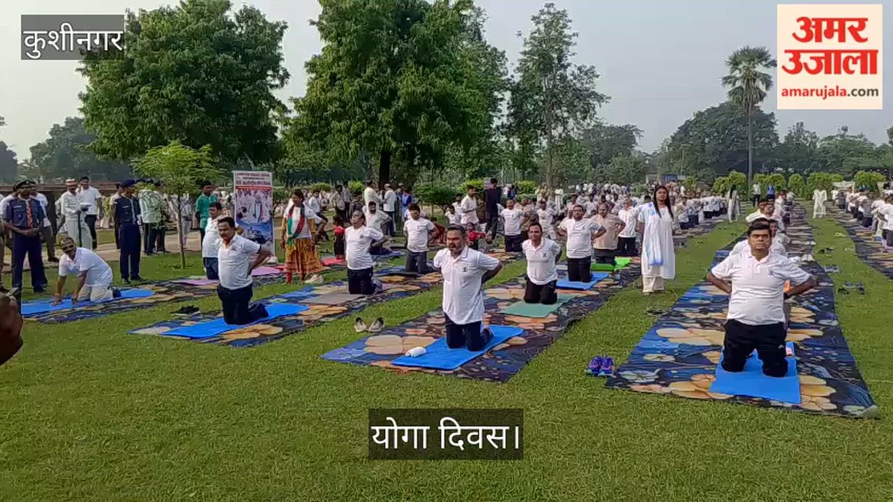 DM says: Adopt yoga in your life to stay healthy; 5,000 people participated together.