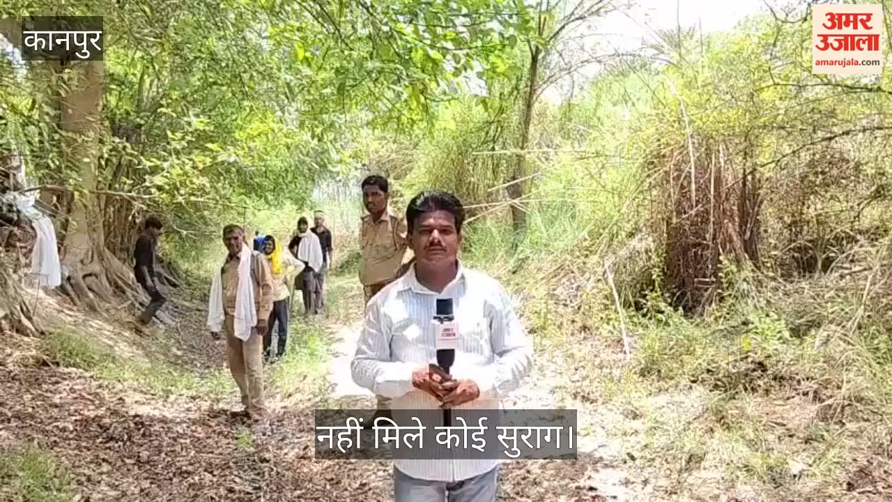 Kanpur Panic over leopard in Purvamir village Forest Department conducts search operation in the forest