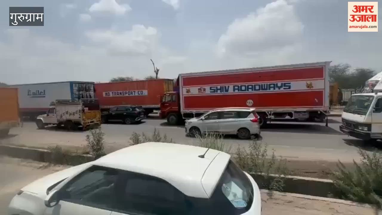 Massive traffic jam on Delhi Jaipur Highway; commuters facing severe inconvenience