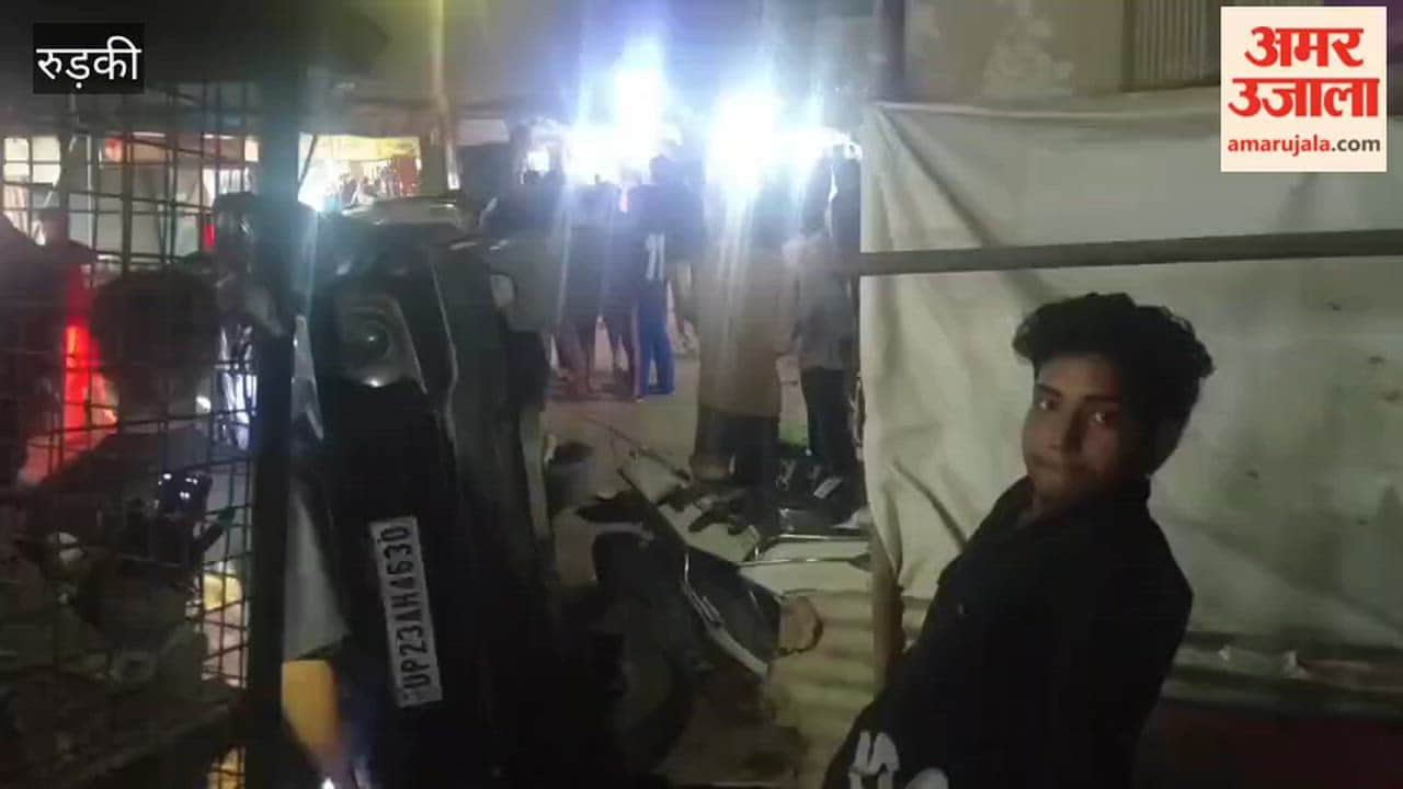 Roorkee Out-of-control Scorpio plows into crowd at Piran Kaliyar, hitting several people