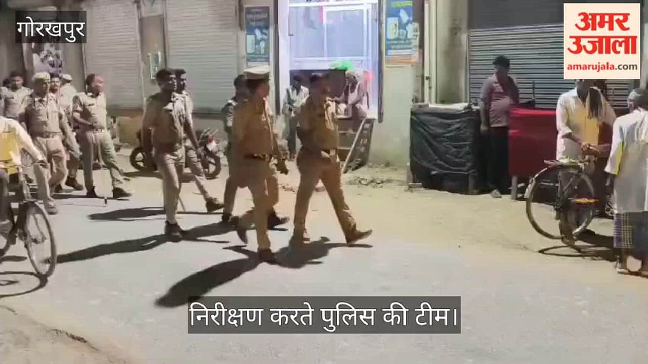 Police conduct flag march in Unwal town ahead of Muharram; assure residents of security.