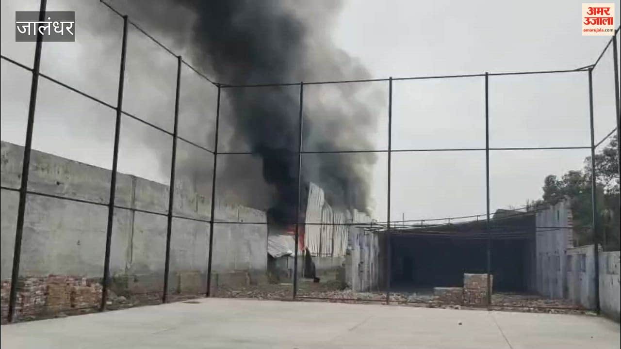 Fire breaks out at surgical factory in Jalandhar