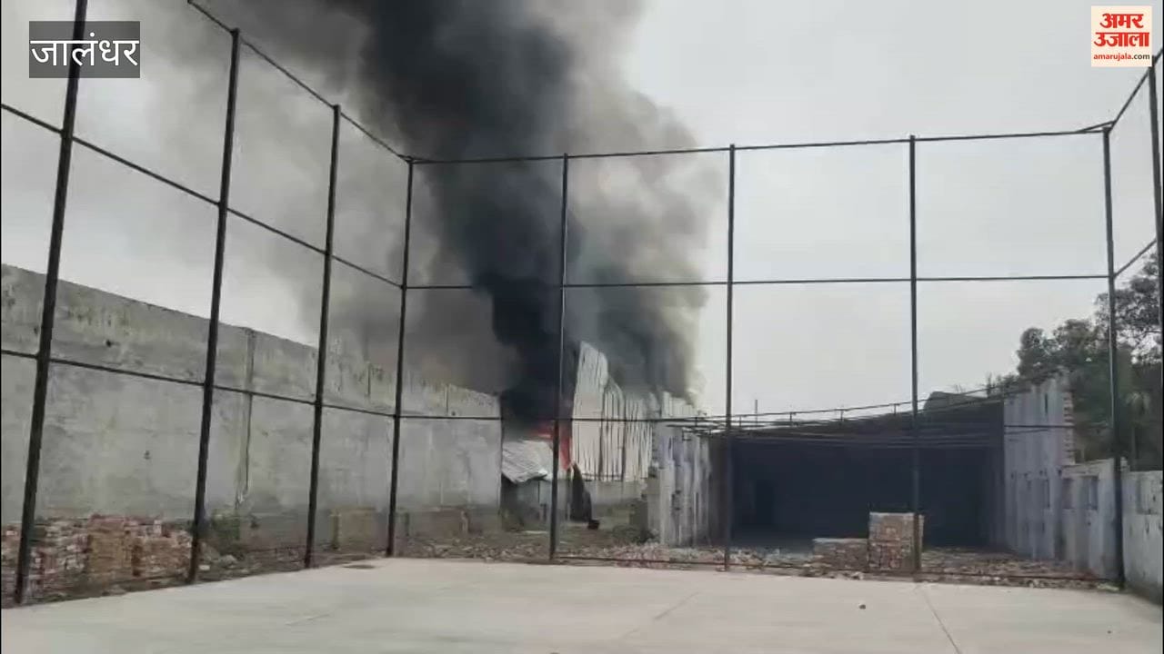 Fire breaks out at surgical factory in Jalandhar