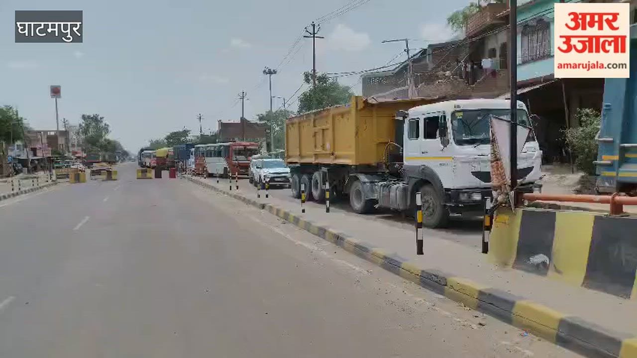 Closure of the overbridge causes hardship for residents and motorists; a 5-km traffic jam persists