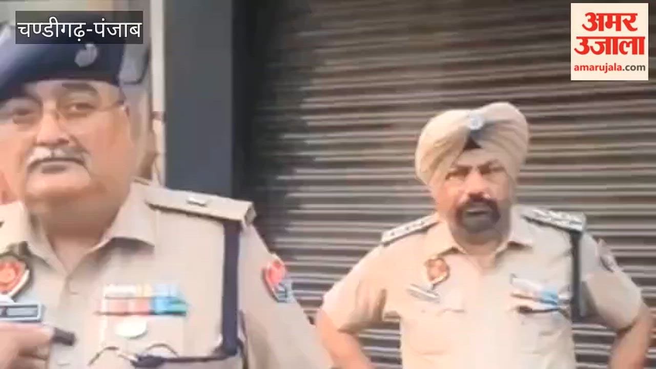 Two bike-borne miscreants opened fire at a clothing showroom in Ferozepur city.