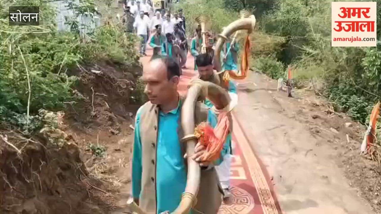 cm sukhvinder singh sukhu reaches neri kalan kasauli foundation stone inauguration